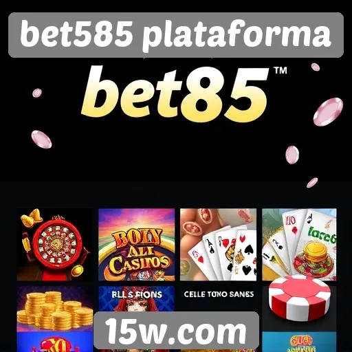Bet585 plataforma oferece ampla variedade de jogos de cassino